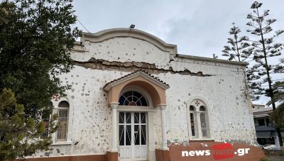 Θέμα ημερών η υπογραφή με τον εργολάβο και η έναρξη αποκατάστασης του σεισμόπληκτου ναού της Μεταμορφώσεως στο Αρκαλοχώρι