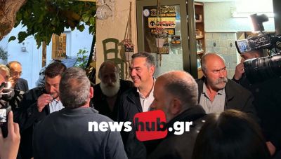 Στον Μυλοπόταμο ο Αλέξης Τσίπρας – Επισκέφθηκε τις πληγείσες από τις πλημμύρες περιοχές
