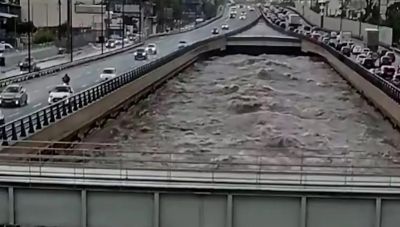 Κακοκαιρία: «Φούσκωσε» ο Κηφισός – Σε επιφυλακή οι αρχές