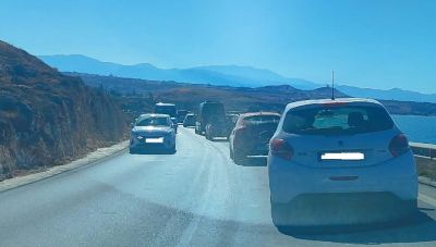 Γολγοθάς στο ΒΟΑΚ και στο Κακό Όρος λόγω των έργων - Πρωτοφανές το μποτιλιάρισμα (Βίντεο +Φωτο)