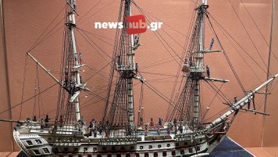 To Newshub.gr στις Οινούσσες και στο θαυμάσιο Ναυτικό Μουσείο τους με τις περίφημες μινιατούρες πλοίων των Ναπολεόντιων Πολέμων (Φωτο)