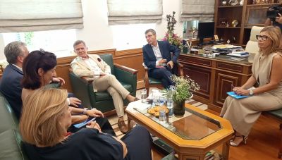 Στην Περιφέρεια Κρήτης ο γενικός διευθυντής της DG REGIO Nicola de Michelis (Βιντεο + Φωτο)