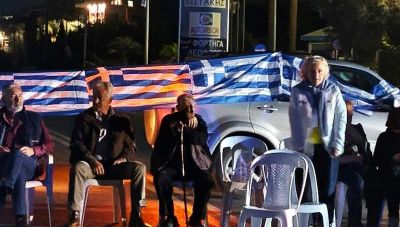 Δομή Μεταναστών: Έκλεισαν για άλλη μια φορά το δρόμο οι κάτοικοι Ηρακλείου - Μοιρών