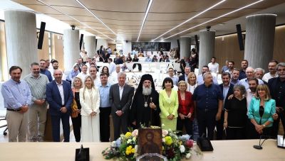 Νέα εποχή για την Περιφέρεια Κρήτης: Πρώτη συνεδρίαση στο νέο βιοκλιματικό κτίριο και τέλεση αγιασμού 