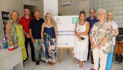 Προσφορά ειδών φυσικοθεραπείας στο Κοινωνικό Φαρμακείο του Δήμου από το Ροταριανό Όμιλο «Νίκος Καζαντζάκης»