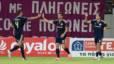 Περίπατος του Ολυμπιακού με 4-0 στη Λάρισα