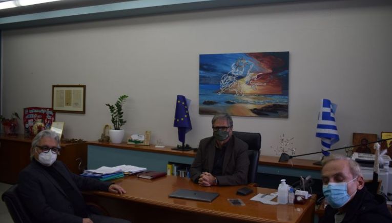 Στον Δήμαρχο Αγίου Νικολάου ο Συμπρόεδρος των Οικολόγων Πρασίνων