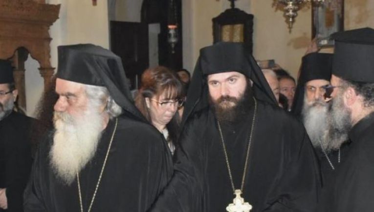 Στην ενθρόνιση του νέου Ηγουμένου της Ιεράς Μονής Αγκαράθου ο Δήμαρχος Μινώα Πεδιάδας