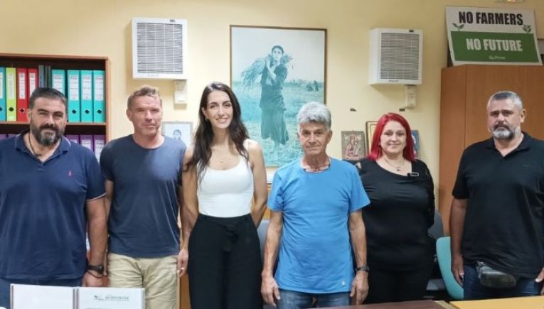 Η Κατερίνα Σπυριδάκη ενημερώθηκε για τα προβλήματα των αγροτών της Ιεράπετρας