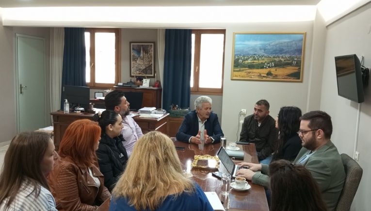 Συνάντηση της Βουλευτού Κατερίνας Σπυριδάκη με τη Δημοτική Αρχή Οροπεδίου Λασιθίου-Τι συζήτησαν