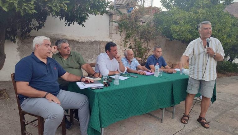Λαϊκή Συνέλευση στη Φουρνή για τα έργα στην περιοχή παρουσία του Δημάρχου Αγίου Νικολάου