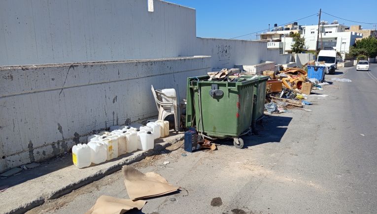 Στον Υπουργό Εσωτερικών το πρόβλημα με τα σκουπίδια στο Ηράκλειο από βουλευτές του ΚΚΕ