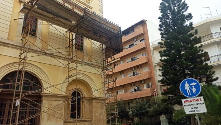 Ηράκλειο: «Τρέχει» ξανά η αποκατάσταση του Αγίου Μηνά, που είχε «κοπεί» για 0.20 ευρώ!
