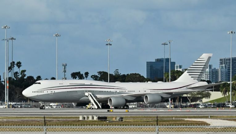 Οι ΗΠΑ αποδέχθηκαν ένα Boeing 747 εκ μέρους του Κατάρ