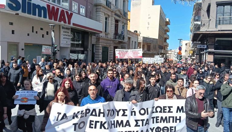 Δημήτρης Βρύσαλης για την απεργιακή μεγαλειώδη συγκέντρωση στο Ηράκλειο και τη συμμετοχή των μαχόμενων υγειονομικών