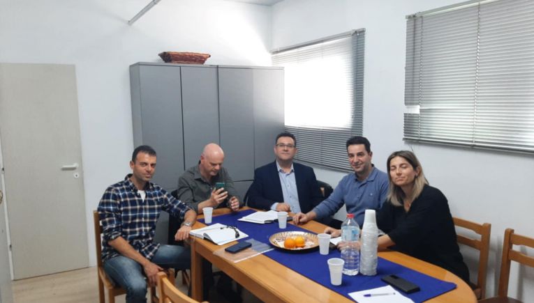 Ο Μανόλης Συντυχάκης κοντά στους εργαζόμενους στις ΔΟΥ Αν. Κρήτης