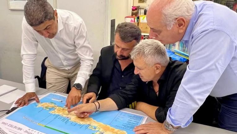 Στο επίκεντρο ο ΝΟΑ Κρήτης: Κοινός στόχος η ολοκλήρωση του και η σύνδεσή του με το νέο Αεροδρόμιο Καστελίου