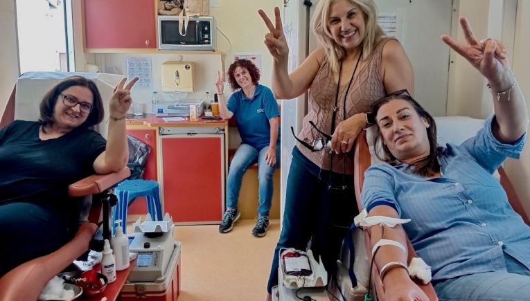 Εθελοντική Αιμοδοσία στον Κεντρικό Σταθμό της ΚΤΕΛ Ηρακλείου Λασιθίου