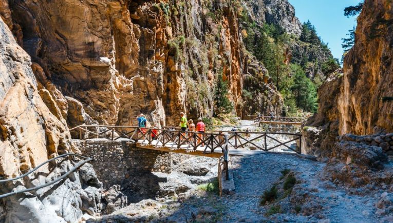 Κλειστό το φαράγγι της Σαμαριάς λόγω κακοκαιρίας