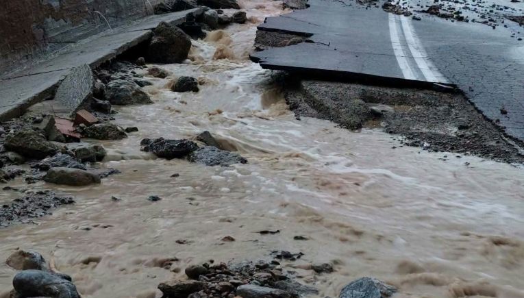 Κακοκαιρία στην Κρήτη: Τεράστιες ποσότητες νερού έπεσαν σε δύο ημέρες 318 χιλιοστά βροχής στο Ξυλόσκαλο (χάρτης)